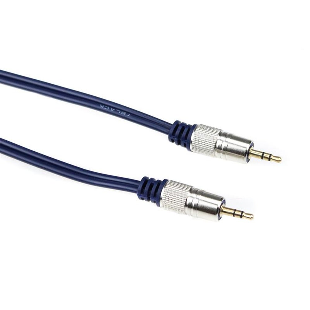 Cabo P2 Stereo Pro 5 Metros Azul