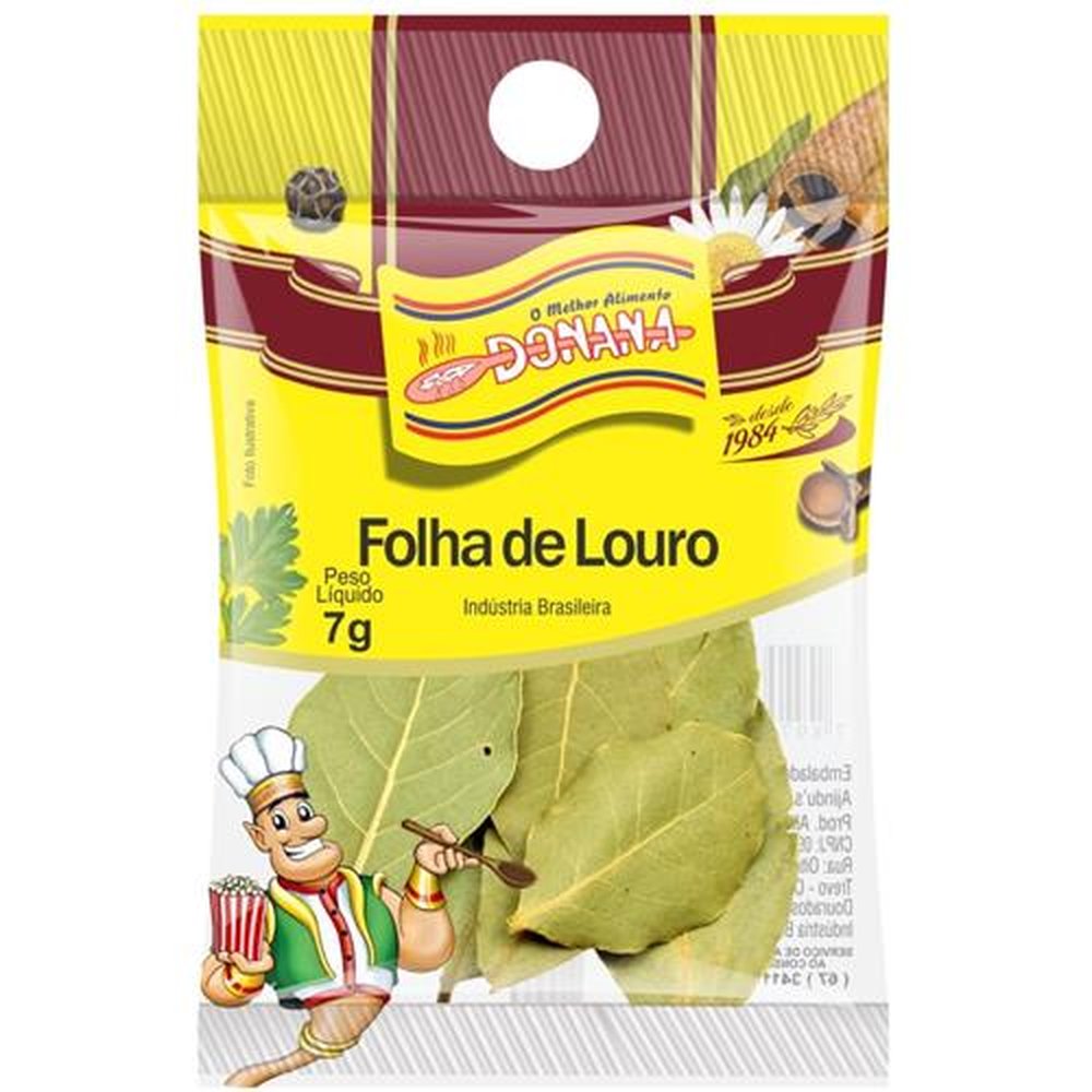 Folha de Loro 7g Donana - Embalagem Contém 50 Unidades