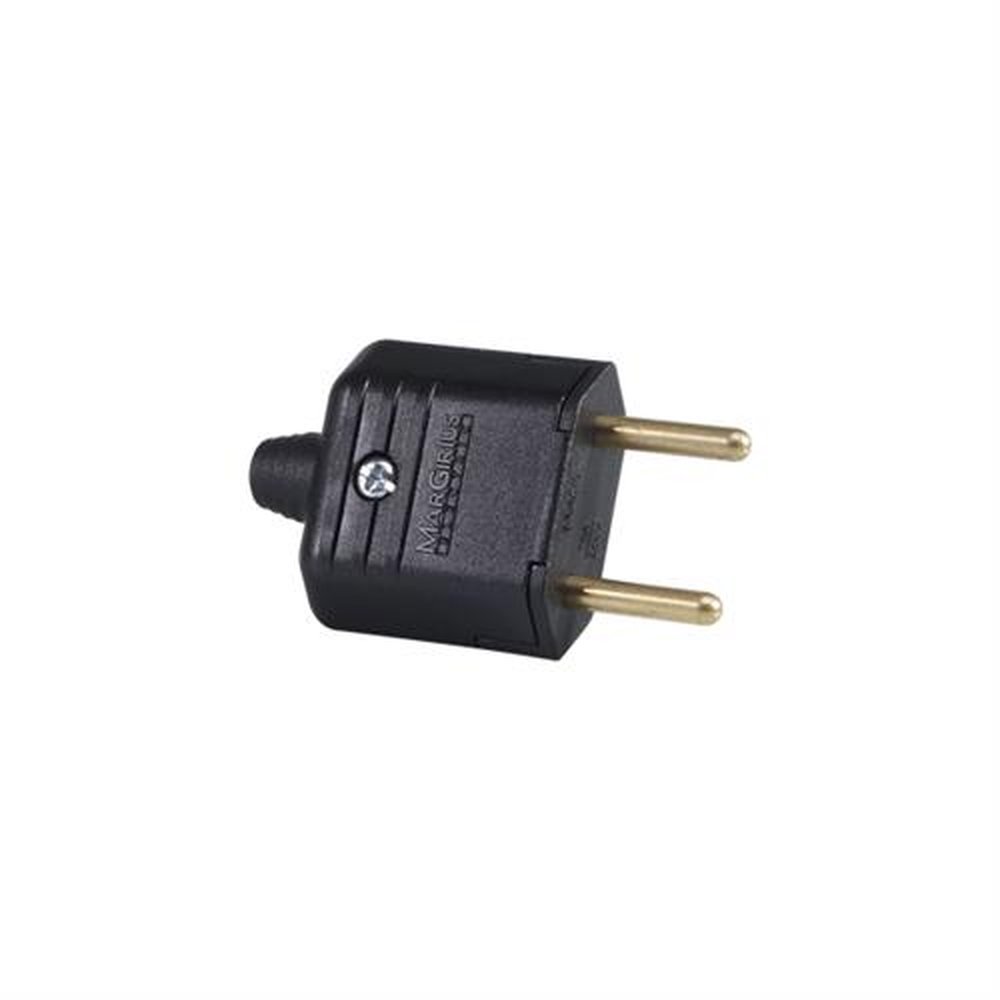 Plugue Desmontavel Pld1-2 Preto Margirius