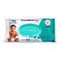 Toalha Umedecida Personalidade Baby Plus Flip Top 100 Unidade