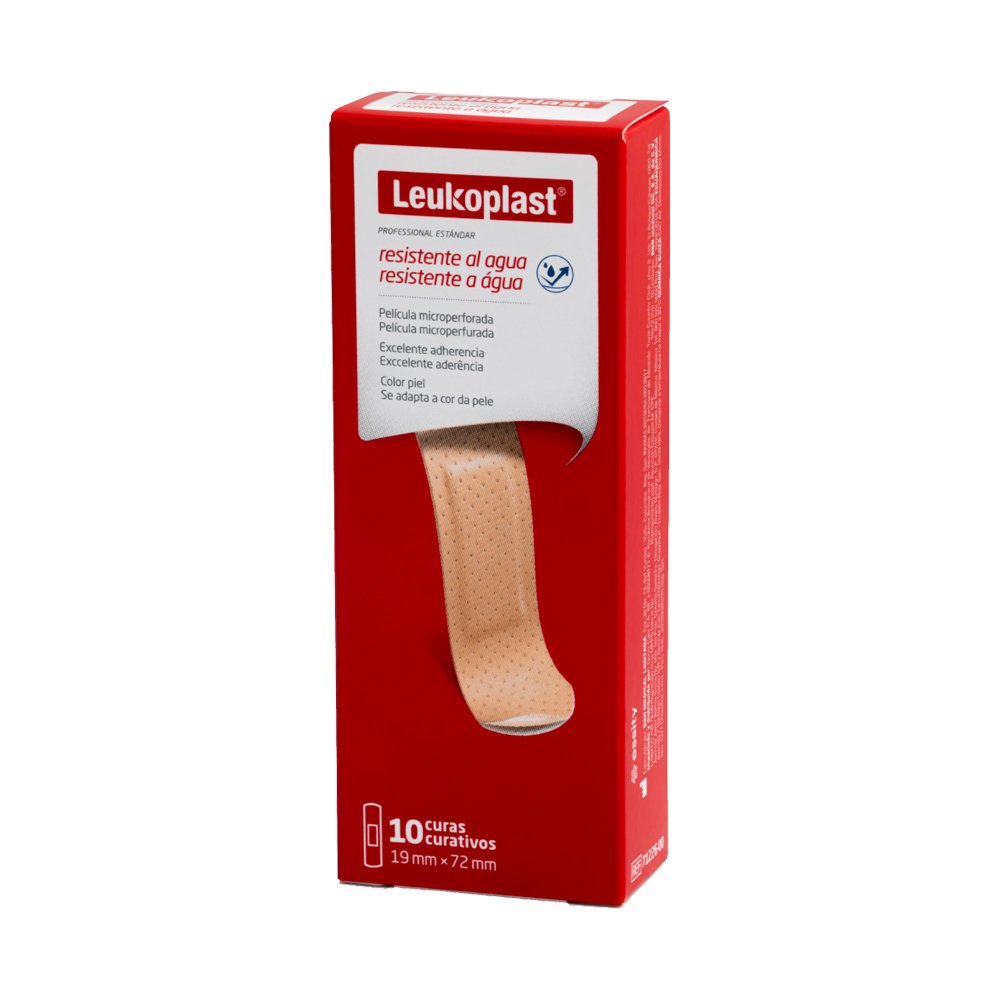 Curativo Leukoplast Bege Tradicional 10 Unidades