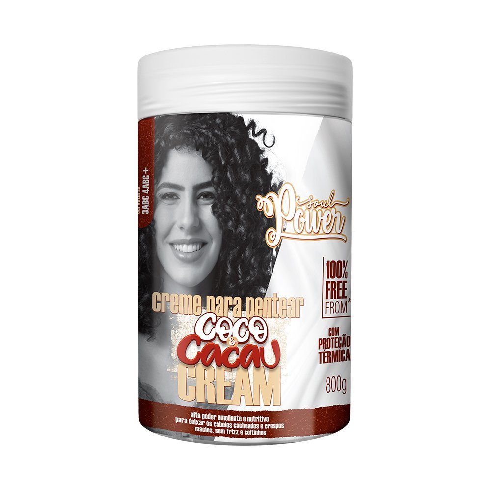 Creme De Pentear Soulpower Coco E Cacau Cream 800G