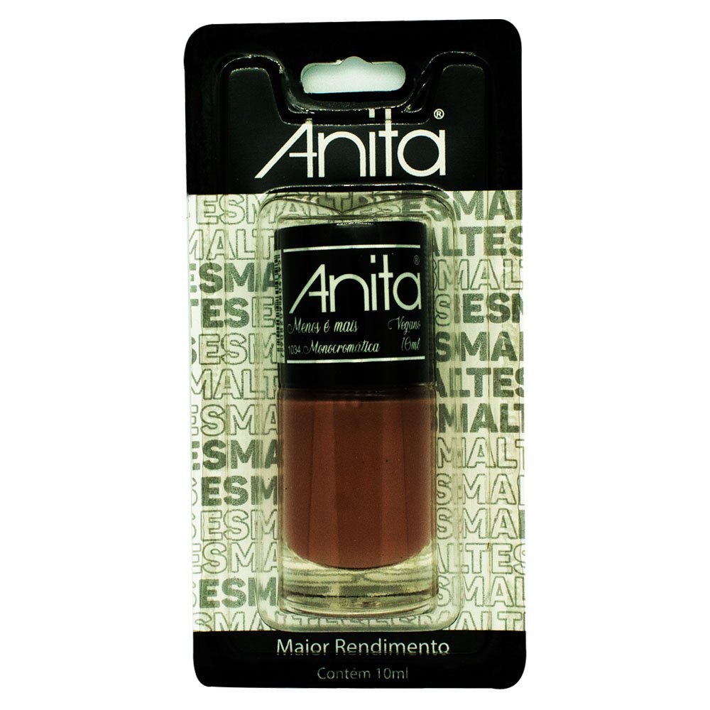 Esmalte Anita Monocromatica Blister - Caixa com 6 Unidades