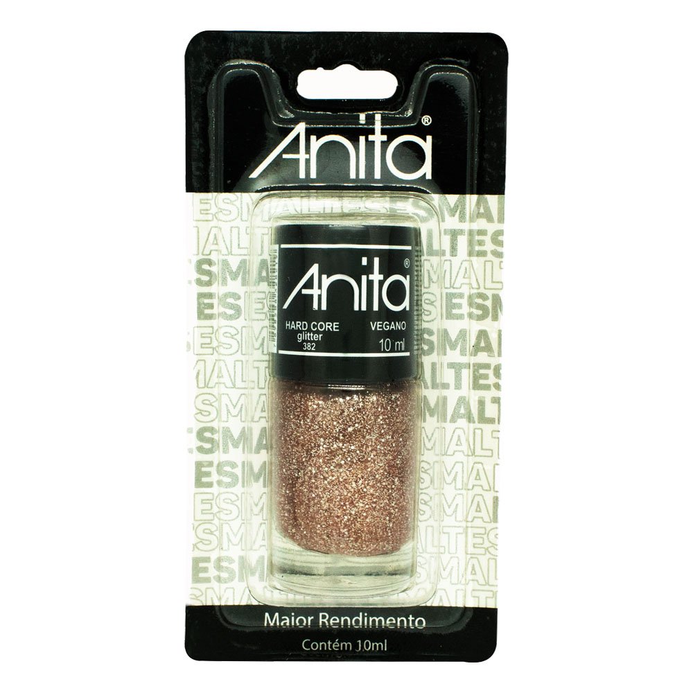 Esmalte Anita Hard Core Blister - Caixa com 6 Unidades