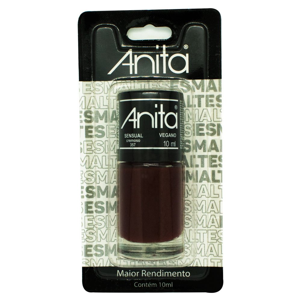 Esmalte Anita Sensual Blister - Caixa com 6 Unidades