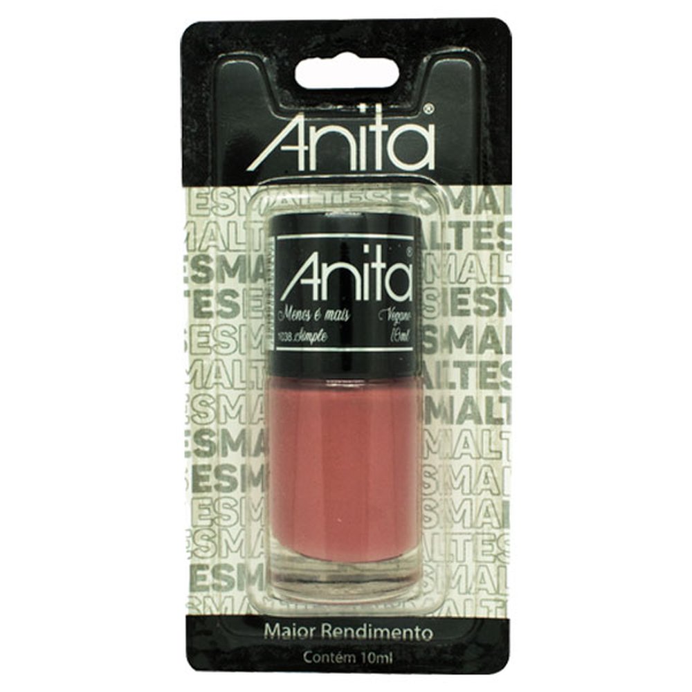 Esmalte Anita Simple Blister - Caixa com 6 Unidades