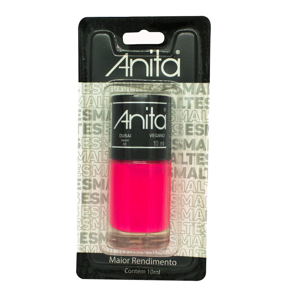 Esmalte Anita Dubai Blister - Caixa com 6 Unidades