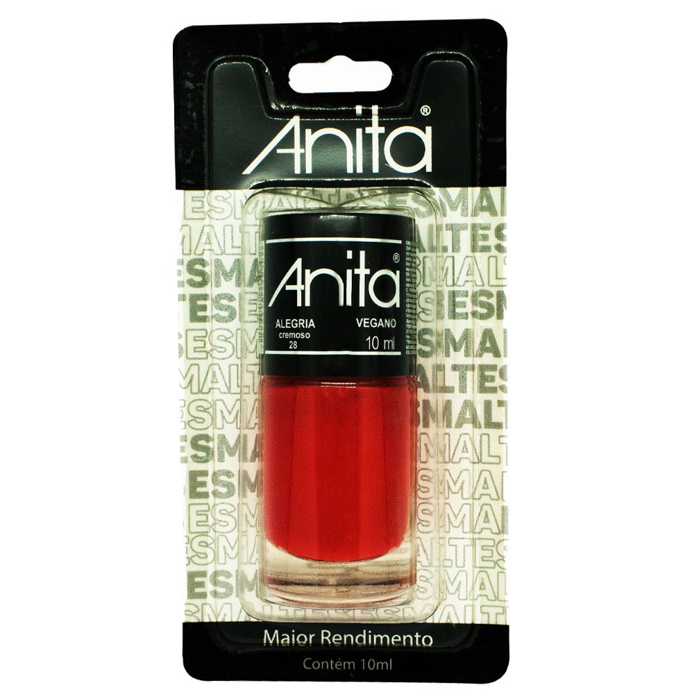 Esmalte Anita Alegria Blister - Caixa com 6 Unidades