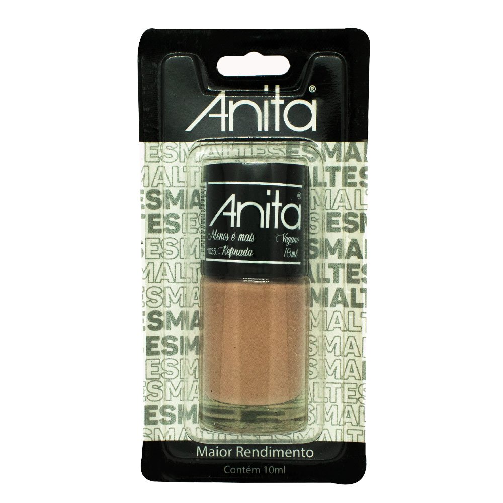 Esmalte Anita Refinada Blister - Caixa com 6 Unidades