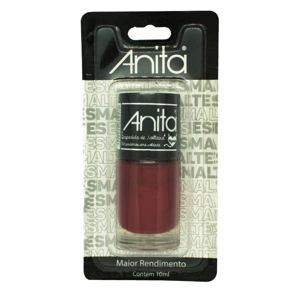 Esmalte Anita Perdemos Uma Soldada Blister - Caixa com 6 Unidades