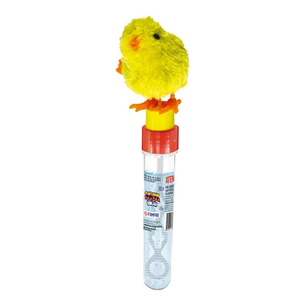 Bolha De Sabão Pintinho Pula Pula Display Com 9 Unidades