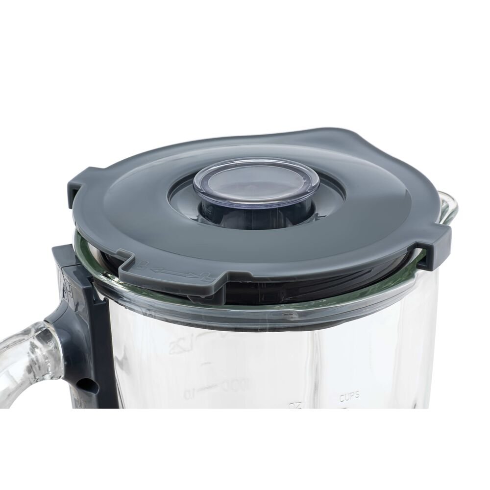 Liquidificador em Inox com Jarra de Vidro Linha Gourmand Gris Black+Decker, 5 Velocidades + Pulsar, 700W L7000GB2 220V