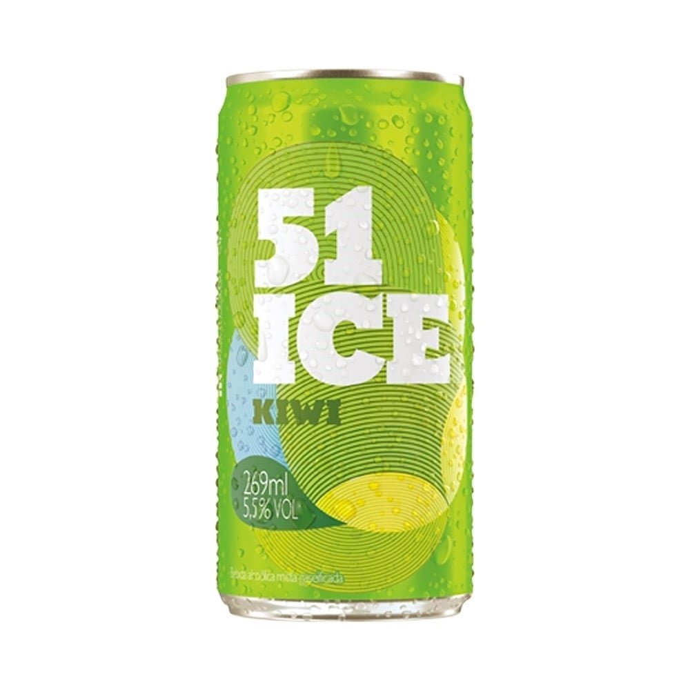 Ice 51 Kiwi Lata 269ml - Embalagem com 6 Unidades