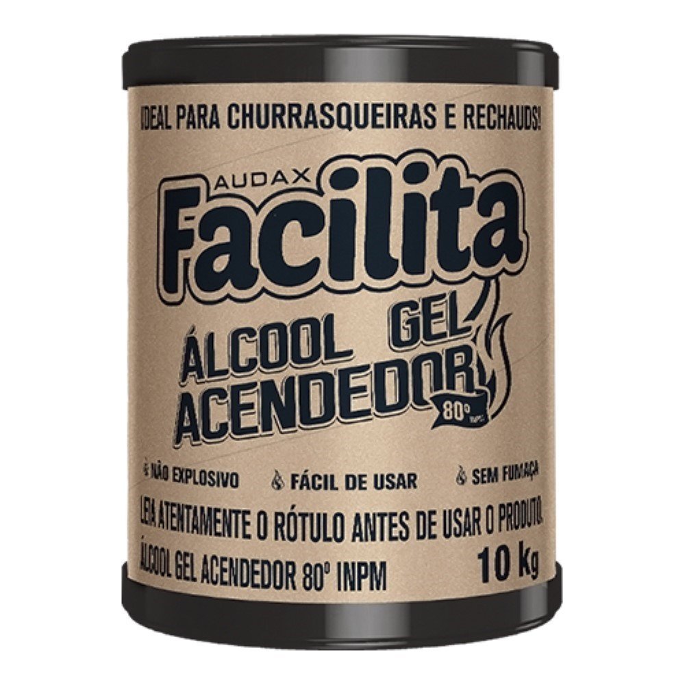 Alcool Gel 10kg Para Queima Facilita
