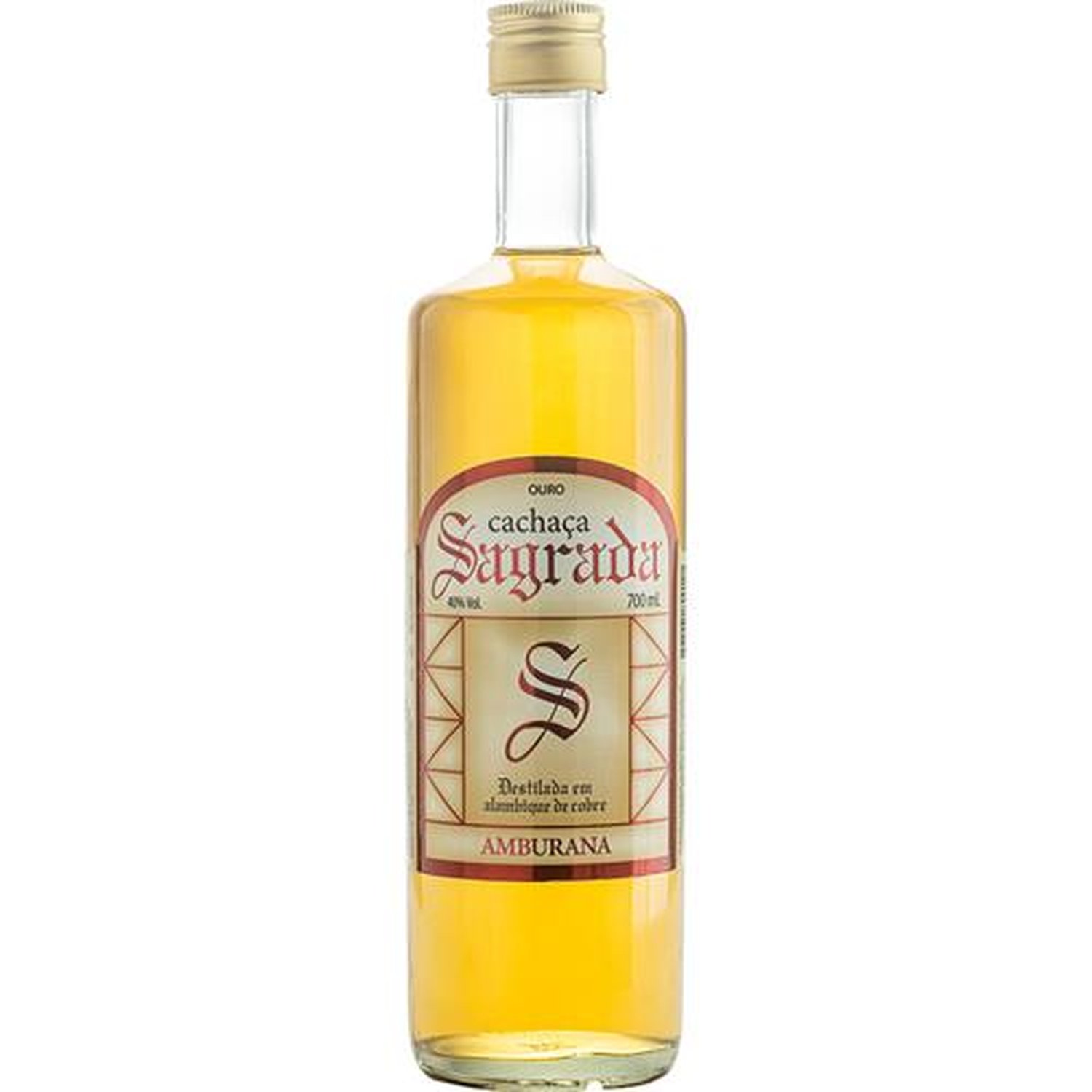 Cachaça Sagrada Amburana 700ml