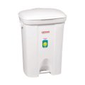 Lixeira Com Pedal 72l Branca Sanremo