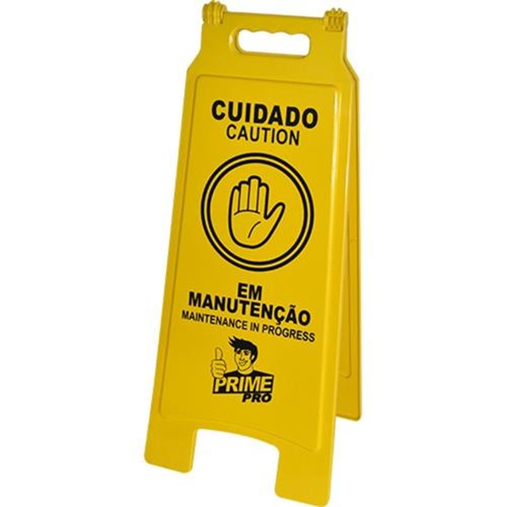 Placa Sinalizadora Manutencao Primepro