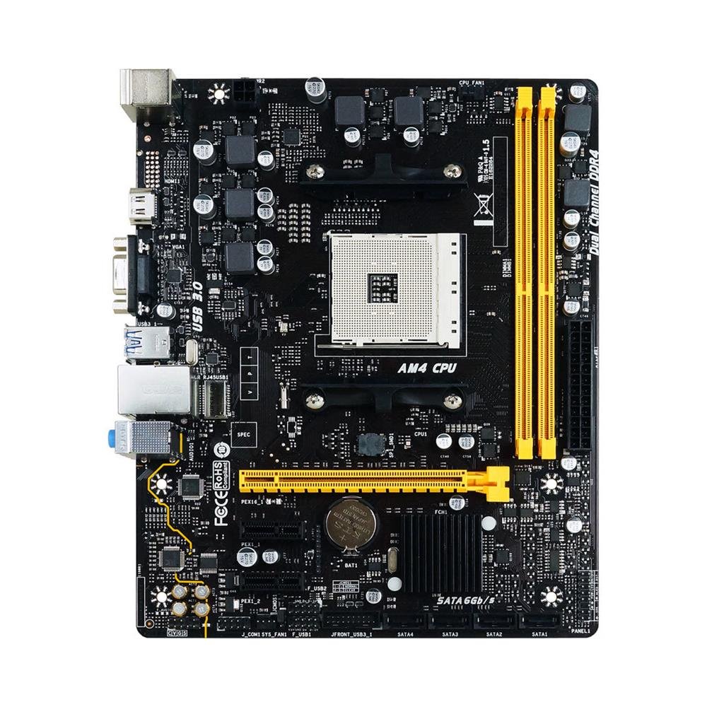 Placa Mãe Biostar A320-MH AMD AM4 mATX DDR4