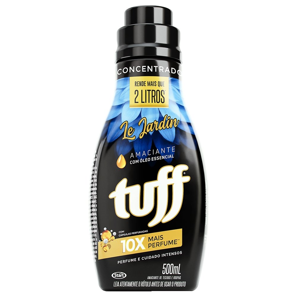 Amaciante Tuff Concentrado Le Jardin 500ml - Embalagem com 12 Unidades