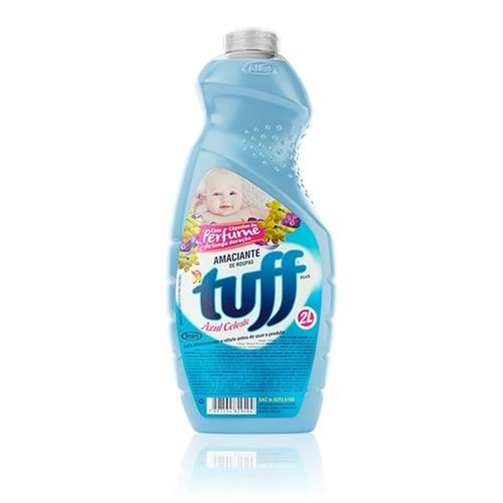 Tuff 6x2l Plus Azul Celeste Amaciante Pet