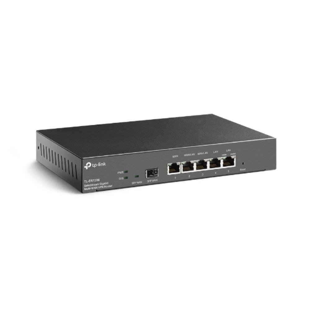 Roteador VPN TP-Link. Load Balance. Gigabit. Multi-WAN. com 1 porta SFP. TL-ER7206