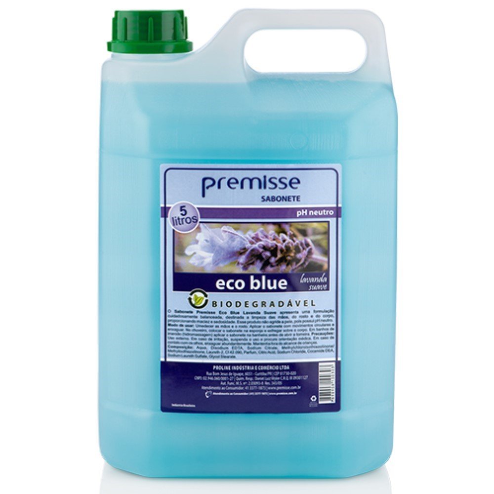 Sabonete Premisse 5l Eco Blue Lavanda