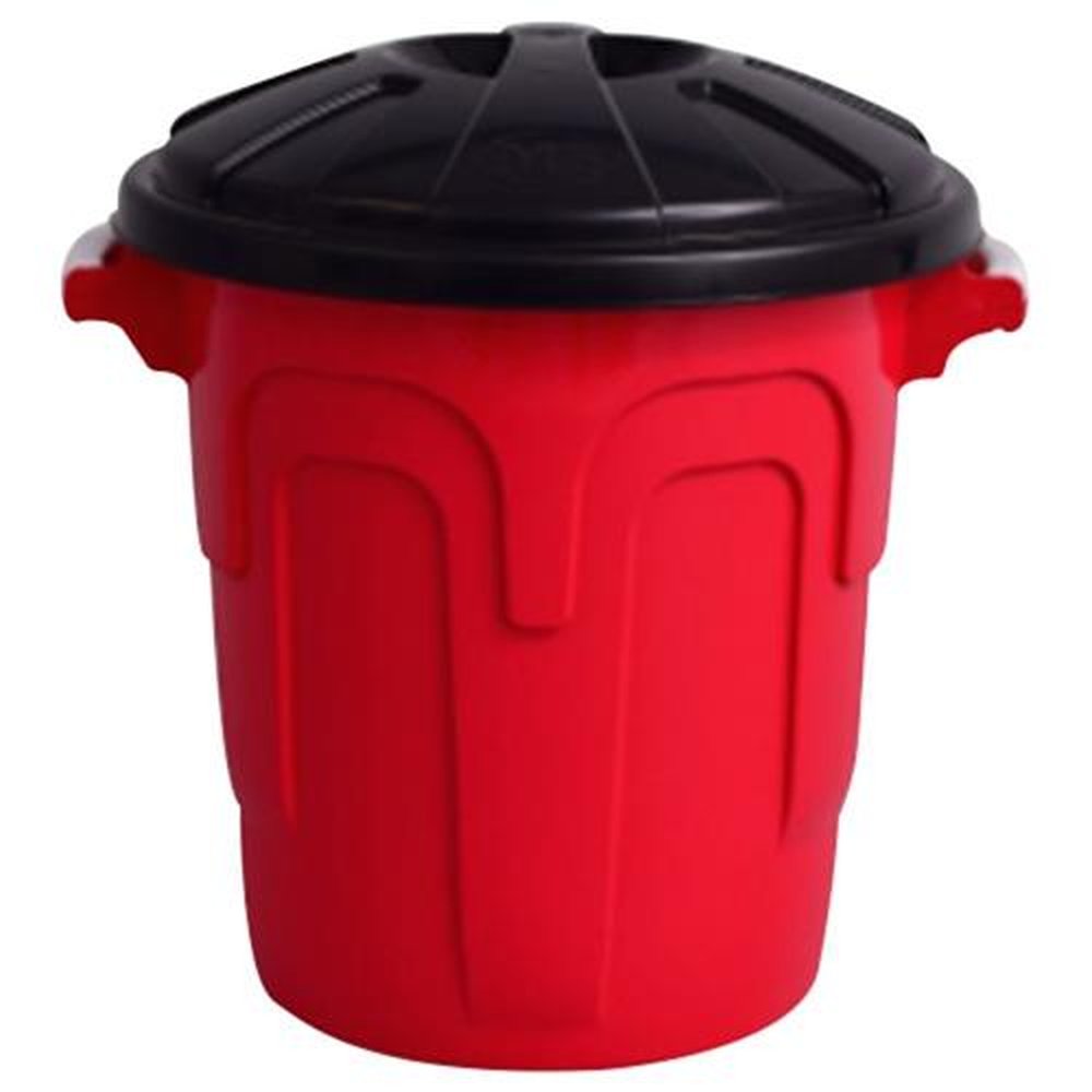 Deposito Plastico Mb 30l Colorido Com Tampa