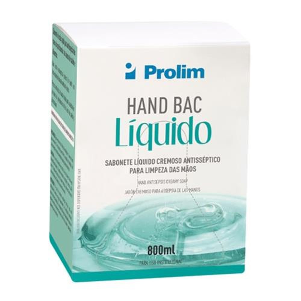 Sabonete Liquido Hand Bac 800ml Anti-Septico Prolim