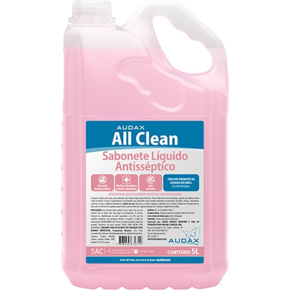Sabonete Allclean 5L Antisseptico Triclosan | Martins Atacado