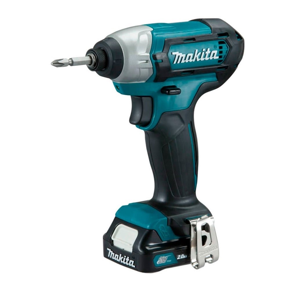 Kit Furadeira/Parafusadeira Makita HP333D, Preto/Azul + Parafusadeira de Impacto TD110D, Preto/Azul
