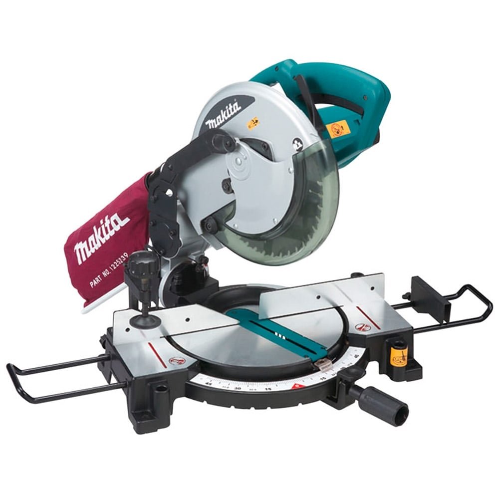 Serra de Esquadria Makita MLS100, 255mm, 10", Preto/Azul, 220V