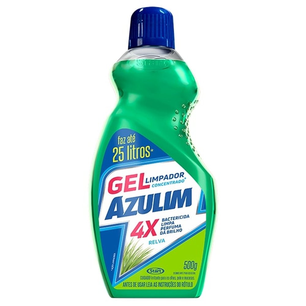 Limpador Gel Azulim 12x500g Relva