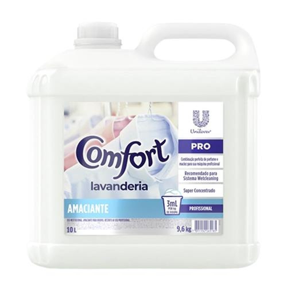 Amaciante De Roupa Comfort Lavanderia 10l