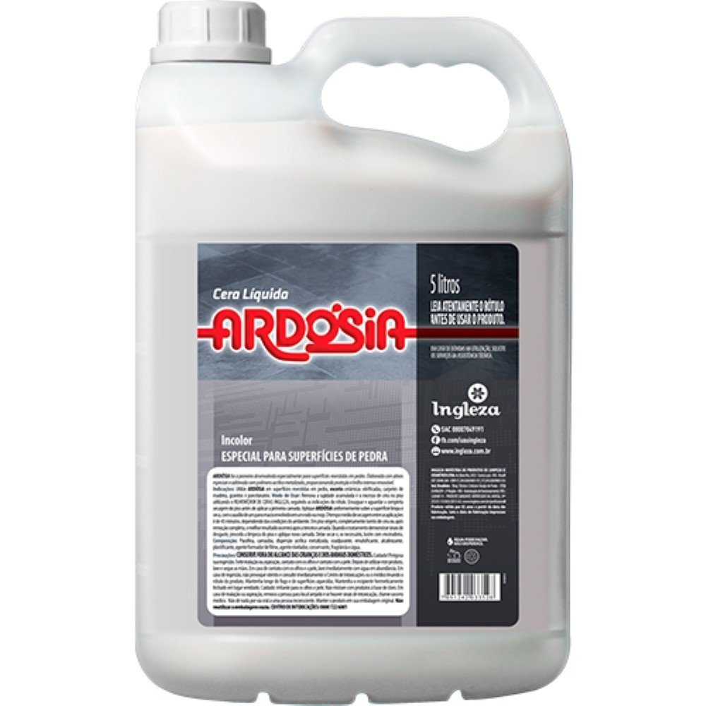 Cera Ardosia Incolor 5lt Ingleza