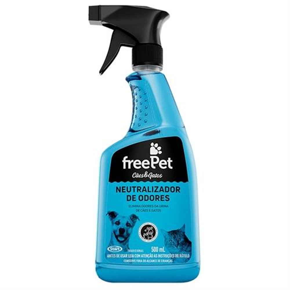 Free Pet Neutralizador de Odores 6x500ml Tradicional Spray