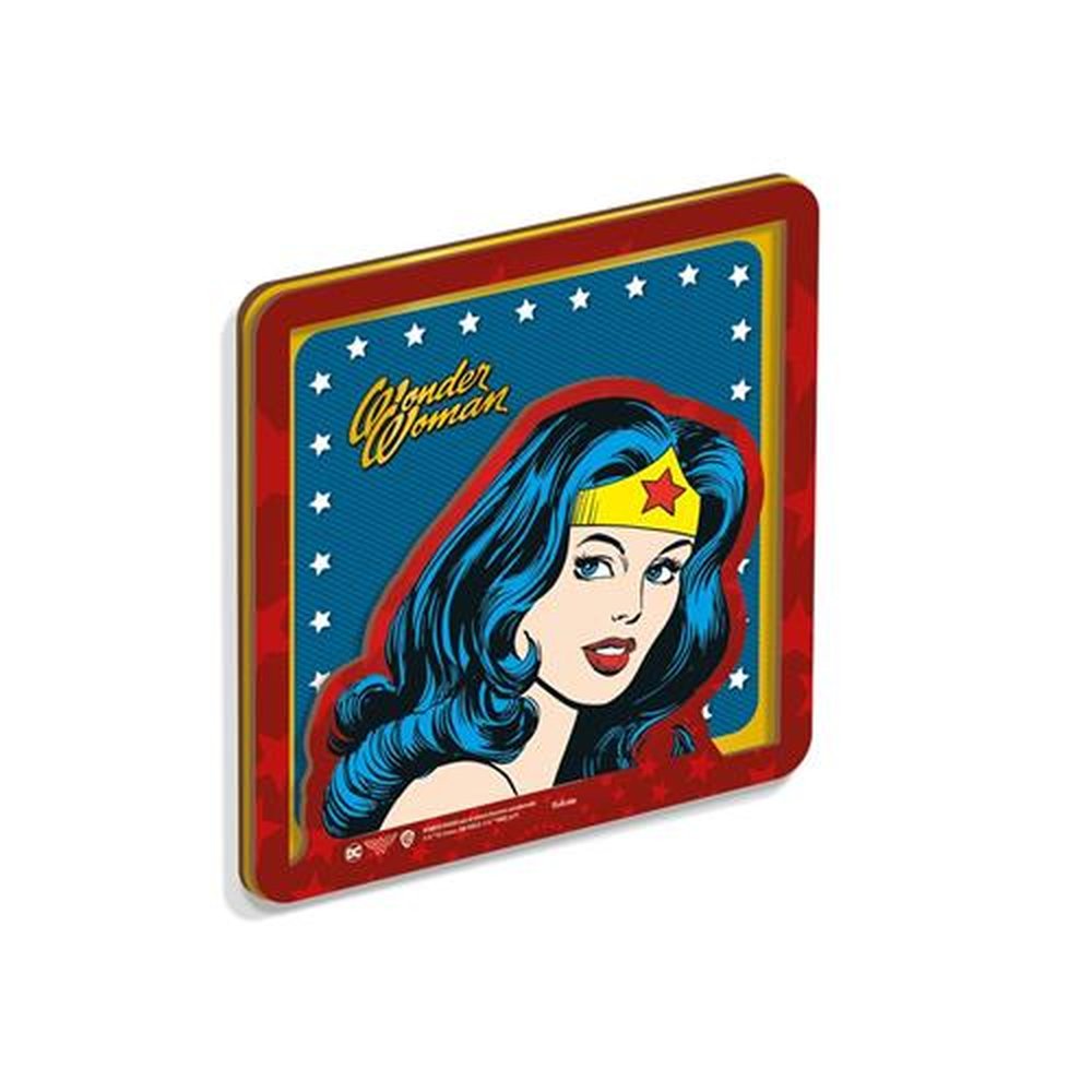 Mdf Quadro Decorativo Mulher Maravilha