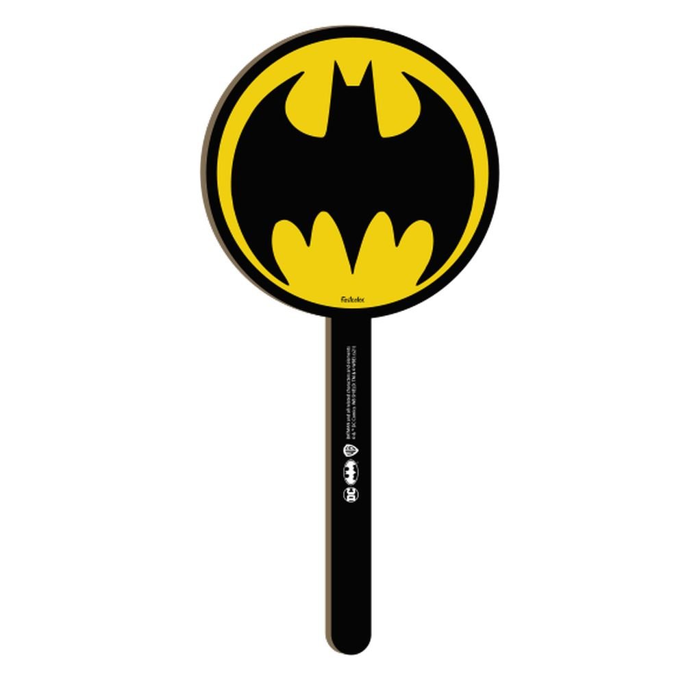 Mdf Pick Decorativo Logo Redondo Batman Geek
