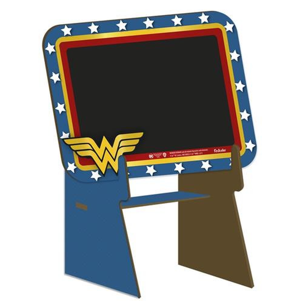 Mdf Lousa Decorada P Mulher Maravilha