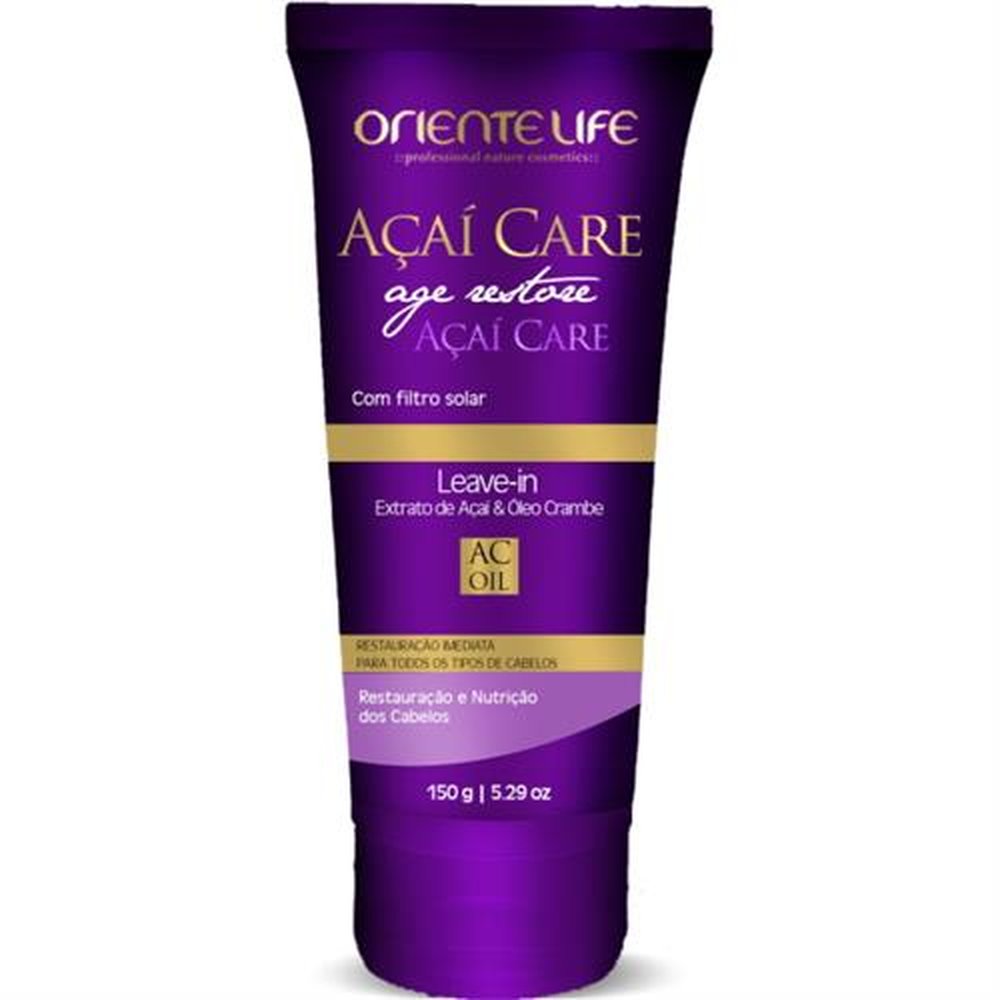 Leave-In Acai Care 150 G Oriente Life