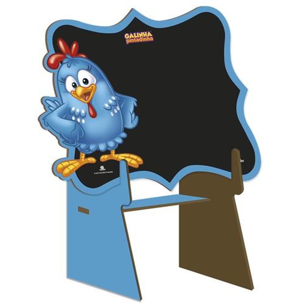 Mdf Lousa Decorada P Galinha Pintadinha