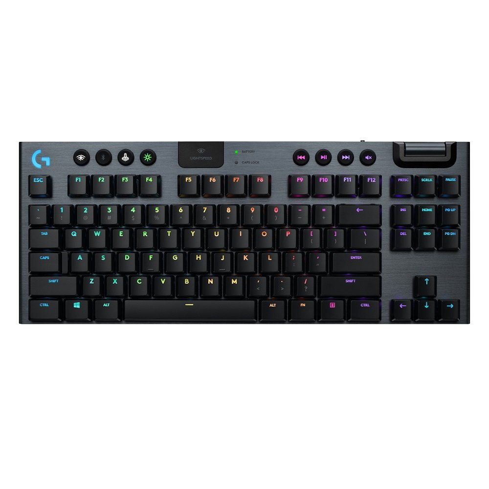 Teclado Mecanico Gamer Sem Fio Logitech G915 Tkl - Preto - 920-009495