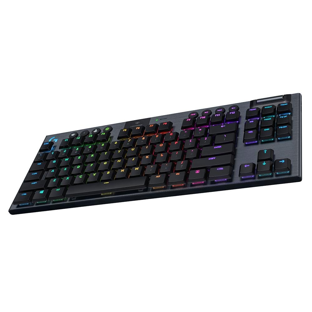 Teclado Mecanico Gamer Sem Fio Logitech G915 Tkl - Preto - 920-009495