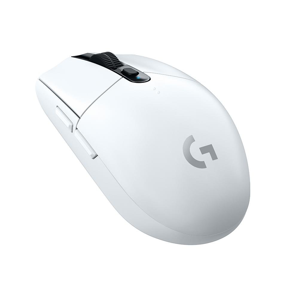 Mouse Logitech Gamer G305 Lightspeed Sem Fio Opt Usb Branco 910-005290