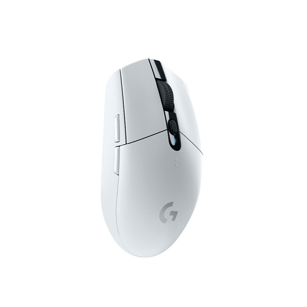 Mouse Logitech Gamer G305 Lightspeed Sem Fio Opt Usb Branco 910-005290