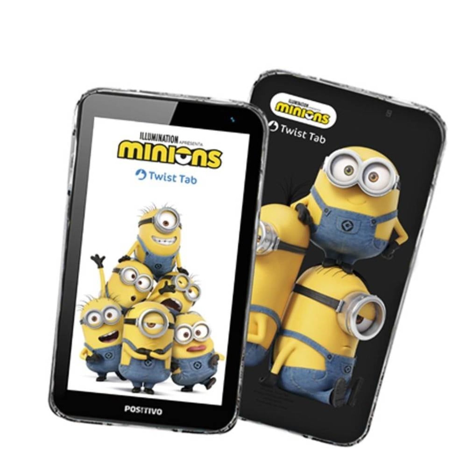 Tablet Positivo Twist T770KM Minions, Tela 7", Câm. Frontal 2MP | Android Oreo, 1.5GHz, 32GB, 1GB RAM