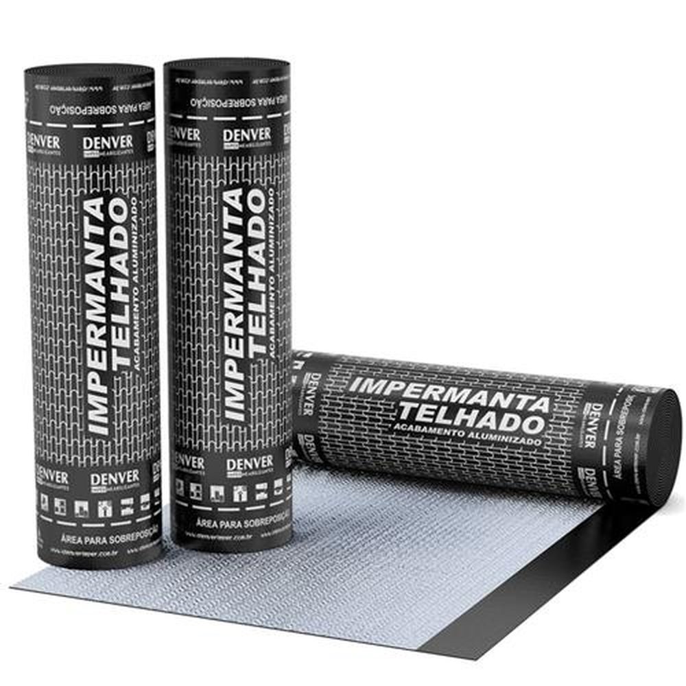 Impermanta Denver Telhado com Estrutura Fibra Vidro 25kg 1x10m