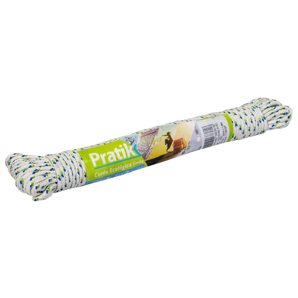 Corda Trançada Pratik para Varal 3mmx10m