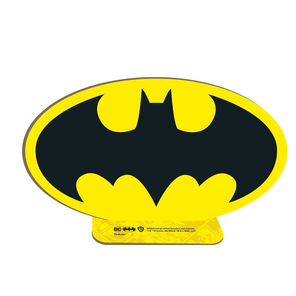 Mdf Personagem P Simbolo Batman Geek
