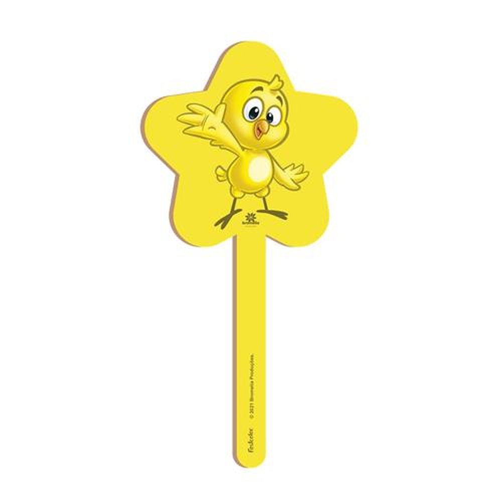 Mdf Pick Decorativo Pintinho Amarelinho