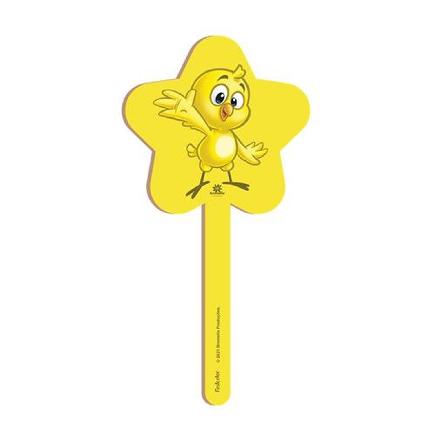 Mdf Pick Decorativo Pintinho Amarelinho